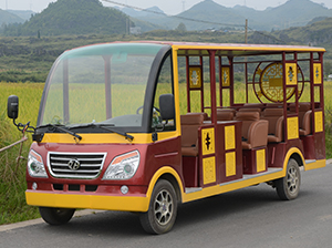 SY-14座仿古燃油观光车
