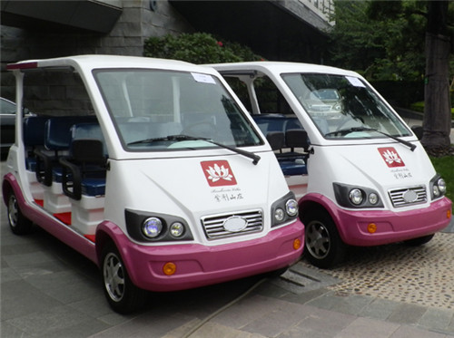SY-8座电动观光车